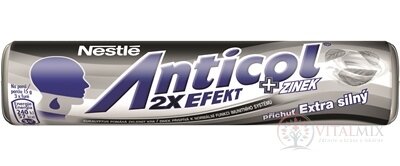 Nestlé ANTICOL EXTRA SILNÝ pastilky (zinek, eukalyptus, mentol) 1x50 g