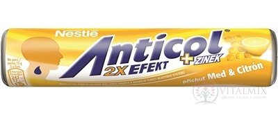 Nestlé ANTICOL MED A CITRON pastilky (zinek, eukalyptus) 1x50 g