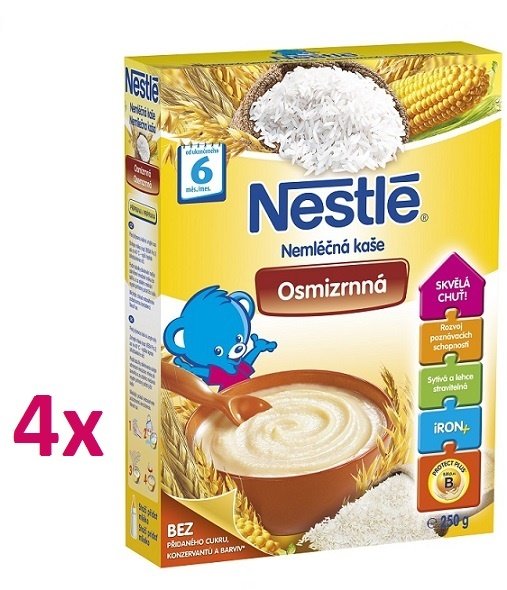 NESTLÉ KAŠA OSEMZRNNÁ NEMLIEČNA 250G 4KS