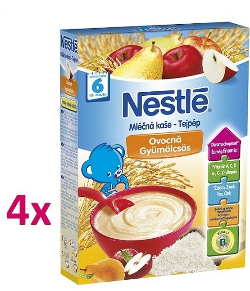 NESTLÉ KAŠA OVOCNÁ 250G 4KS
