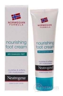 NEUTROGENA NR Výživný krém na nohy 1x50 ml