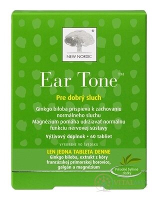 NEW NORDIC Ear Tone tbl 1x60 ks