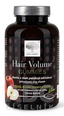 NEW NORDIC Hair Volume Gummi želé 1x60 ks