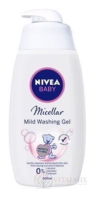 NIVEA BABY Micelární mycí gel 1x500 ml