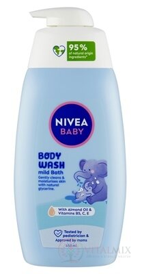 NIVEA BABY Sprchový gel pro jemnou koupel 1x450 ml