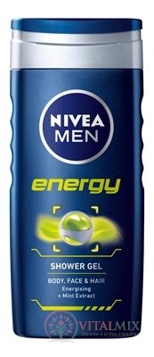 NIVEA MEN SPRCHOVÝ GEL ENERGY 1x250 ml