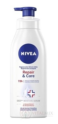 NIVEA Regenerační tělové mléko Repair &amp; Care velmi suchá pokožka 1x400 ml
