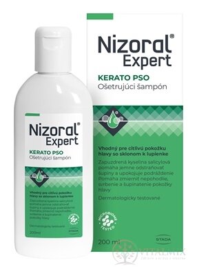Nizoral Expert KERATO PSO ošetřující šampon 1x200 ml