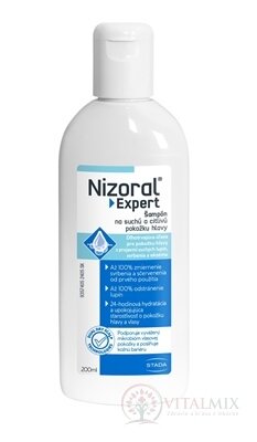 Nizoral Expert šampon pro suchou a citlivou pokožku 1x200 ml