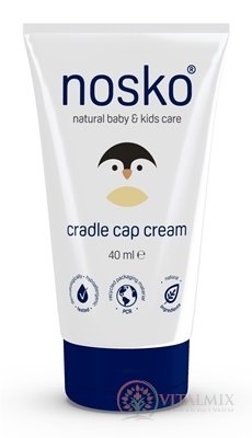 Nosko cradle cap cream dětský krém na mléčné strupy novorozenců 1x40 ml