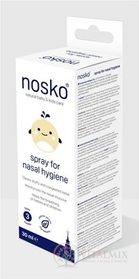 Nosko sprej pro nosní hygienu izotonická mořská voda 1x30 ml