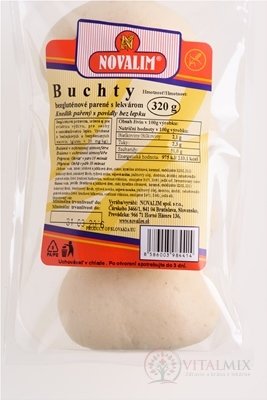 Buchty - bezlepkové pařené s povidly 1x320 g