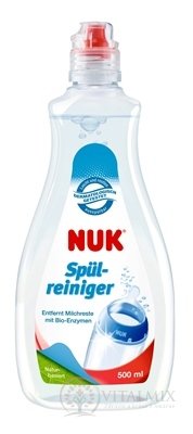 NUK MYCÍ PROSTŘEDEK na láhve a dudlíky speciálně pro čištění a mytí výrobků pro děti (10750063) (inov.2016) 1x500 ml