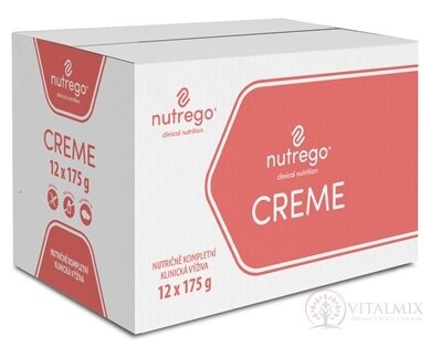 Nutrego CREME s příchutí čokoláda 12x175 g (2100 g)