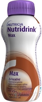 Nutridrink Max s čokoládovou příchutí (inov.2021) 4x300 ml (1200 ml)