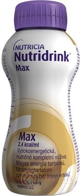 Nutridrink Max s příchutí mocca (inov.2021) 4x300 ml (1200 ml)
