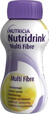 Nutridrink Multi Fibre s vanilkovou příchutí 24x200 ml (4800 ml)