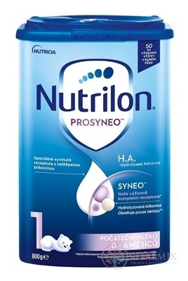 Nutrilon 1 PROSYNEO HA - Hydrolyzed Advance počáteční kojenecká výživa (0-6 měsíců) 1x800 g