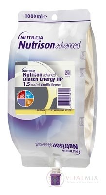 Nutrison advanced Diason Energy HP s vanilkovou příchutí 8x1000 ml