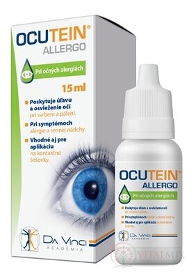 OCUTEIN Allergy - DA VINCI oční kapky při očních alergiích 1x15 ml