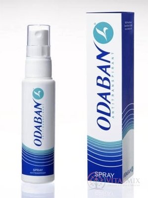 ODABAN antitranspirant spray při nadměrném pocení 1x30 ml