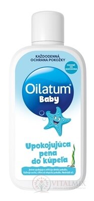 Oilatum BABY zklidňující pěna do koupele vhodná od narození 1x400 ml