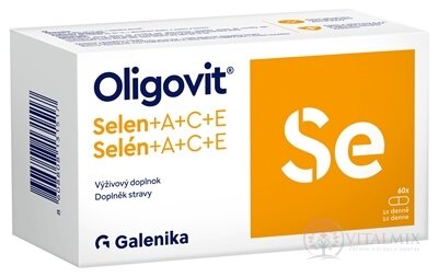 Oligovit Se cps (selen + vitamin A, C, E) 1x60 ks