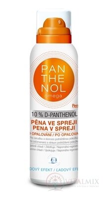 omega PANTHENOL 10% LEDOVÝ EFEKT pěna ve spreji po opalování 1x200 ml