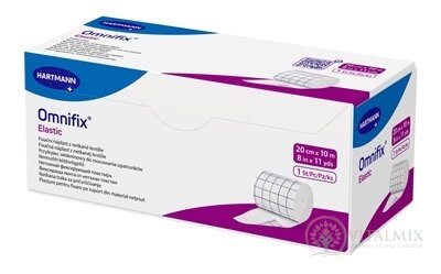 OMNIFIX ELASTIC hypoalergenní náplast fixační z netkaného textilu (20cmx10m) 1x1 ks