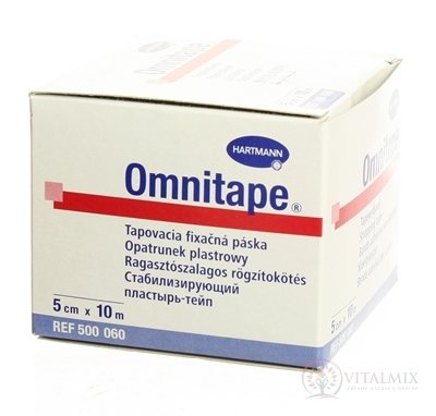 OMNITAPE páska fixační tejpovací (5cm x 10m) 1x1 ks