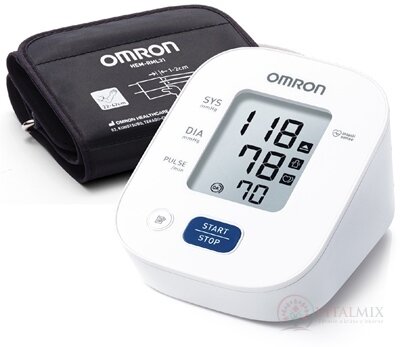 OMRON M2+ Tlakoměr na rameno (HEM-7146-E) 1 ks + adaptér zdarma 1 ks, 1x1 set