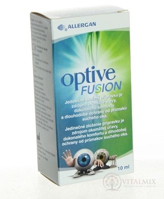 Optive FUSION oční roztok zvlhčení oka 1x10 ml