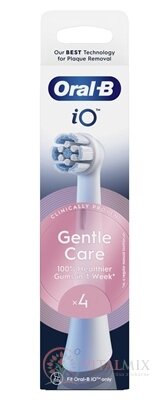 Oral-B iO GENTLE CARE White čistící náhradní hlavice 1x4 ks