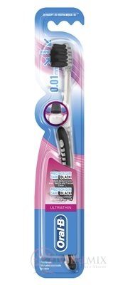 Oral-B Ultrathin Precision GUM CARE Black Tea XS zubní kartáček ExtraSoft s menší hlavou, vlákna 0,01mm, 1x1 ks