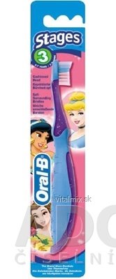 Oral-B ZK Stages 3 dětský zubní kartáček (5 - 7 let) 1x1 ks