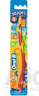 Oral-B ZK Stages 4 dětský zubní kartáček (od 8 let) 1x1 ks