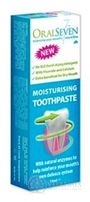 OralSeven zvlhčující zubní pasta 1x75 ml