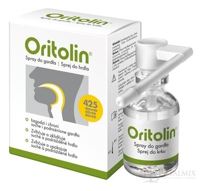 Oritolin sprej do krku - 425 dávek 1x30 ml