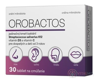 OROBACTOS tbl na cucání 1x30 ks