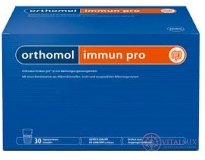 Orthomol IMMUN PRO granulát: sáček po 2g + sáček po 15 g, 30 denních dávek, 1x1 set