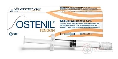 OSTENIL TENDON roztok hyaluronátu sodného 2.0% v předplněné injekční stříkačce (40 mg/2 ml) 1x2 ml