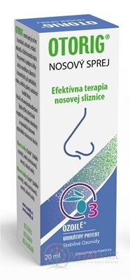 OTORIG nosní sprej, OzoilE 1x20 ml
