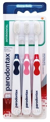 Parodontax Interdental Triopack Extra Soft zubní kartáček 1x3 ks