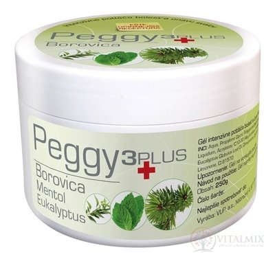 PEGGY 3PLUS Borovice gel 1x250 g