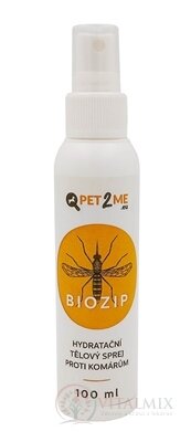 Pet2Me BIOZIP Sprej proti komárům hydratační, tělový 1x100 ml