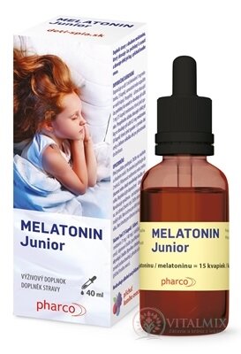 Pharco MELATONIN Junior kapky, příchuť lesního ovoce 1x40 ml