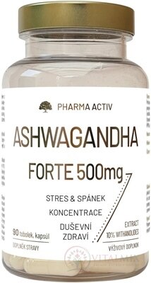 Pharma Activ ASHWAGANDHA Forte 500mg cps 1x90 ks