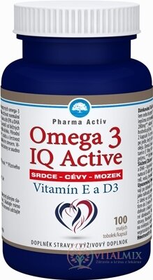 Pharma Activ OMEGA 3 IQ Activ cps 1x100 ks