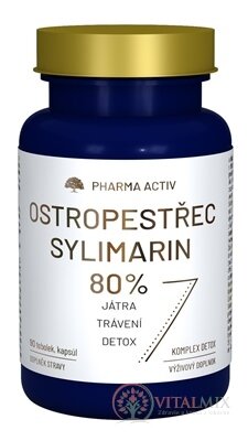 Pharma Activ OSTROPESTŘEC SYLIMARIN 80% cps 1x90 ks