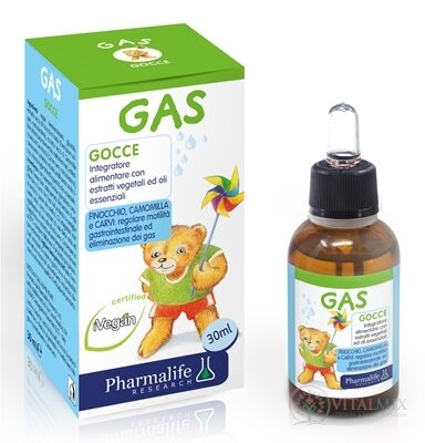 Pharmalife GAS DROPS (GOCCE) kapky pro kojence a děti 1x30 ml